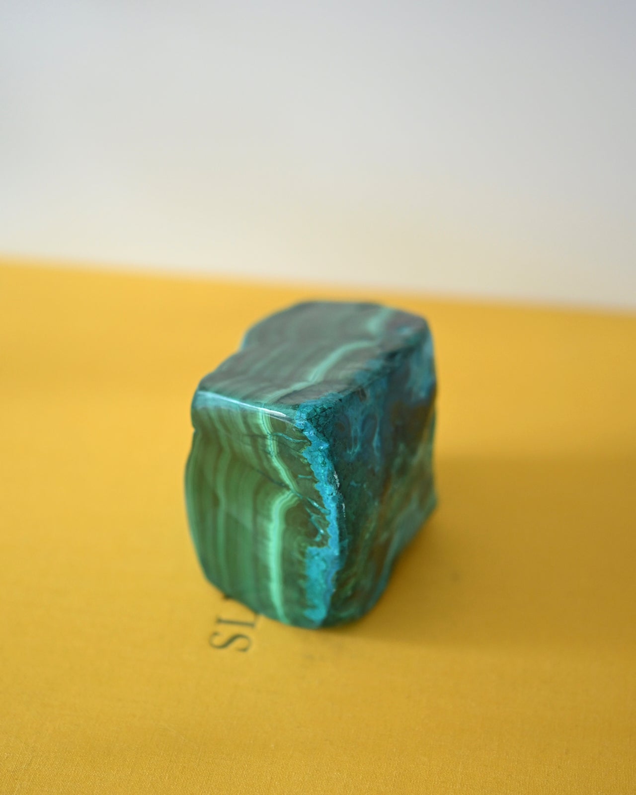 Chrysocolla Malachite freeform 4 inch