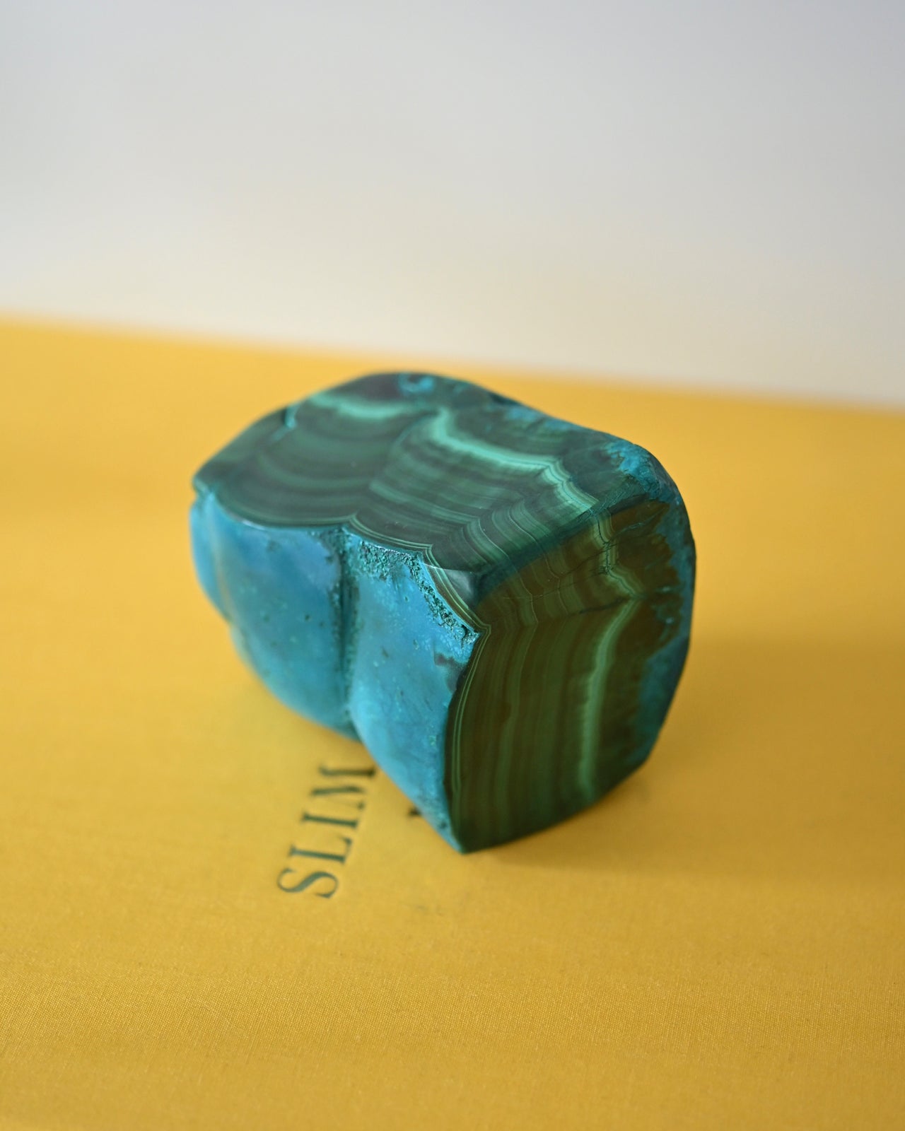 Chrysocolla Malachite freeform 4 inch