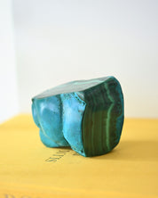 Chrysocolla Malachite freeform 4 inch