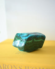 Chrysocolla Malachite freeform 4 inch