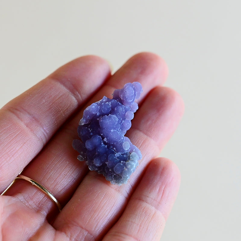 grape agate crystal