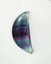 Mini Rainbow Fluorite Moon