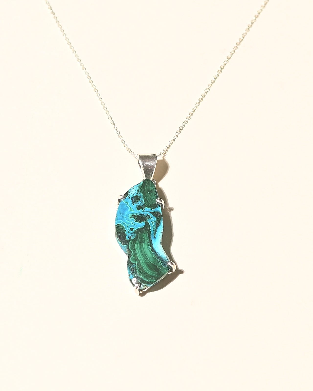 Chrysocolla Malachite Necklace