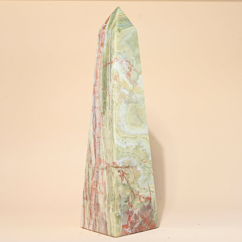 XXL Green Onyx Tower Obelisk 20lbs