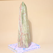 XXL Green Onyx Tower Obelisk 20lbs