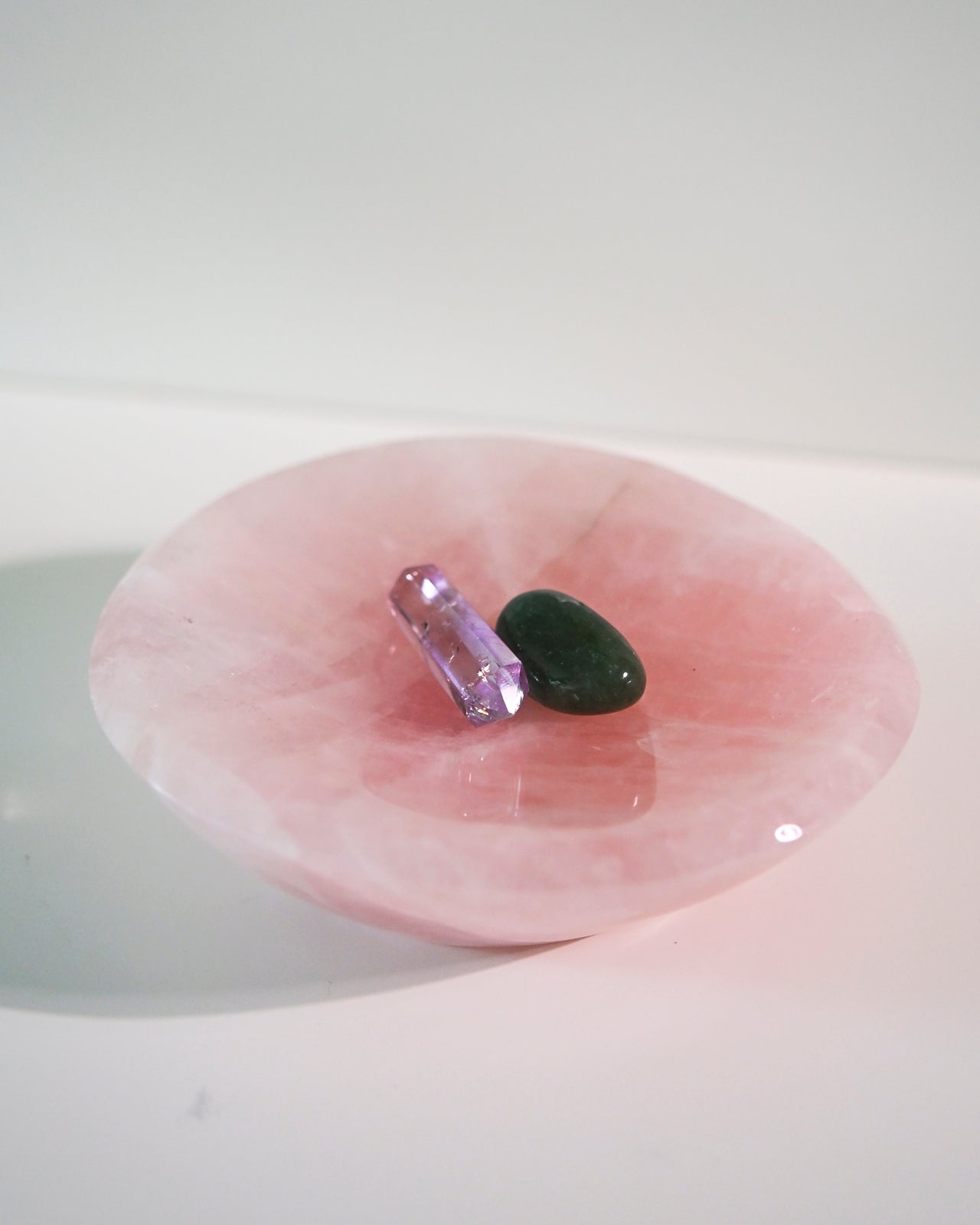 Rose Quartz Bowl 4in