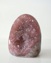 Pink Amethyst Druzy Freeform  5in