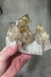 Elestial Citrine Cluster