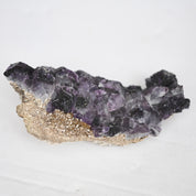 Purple Cubic Fluorite w feldspar