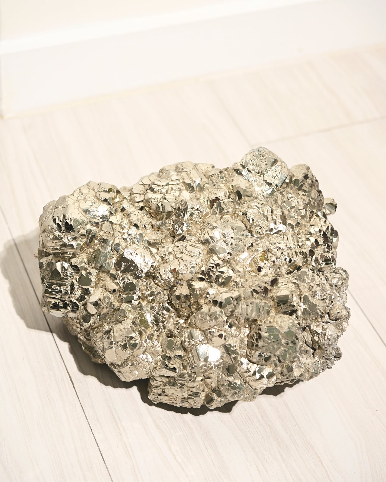 44lb Massive Pyrite Statement Cluster