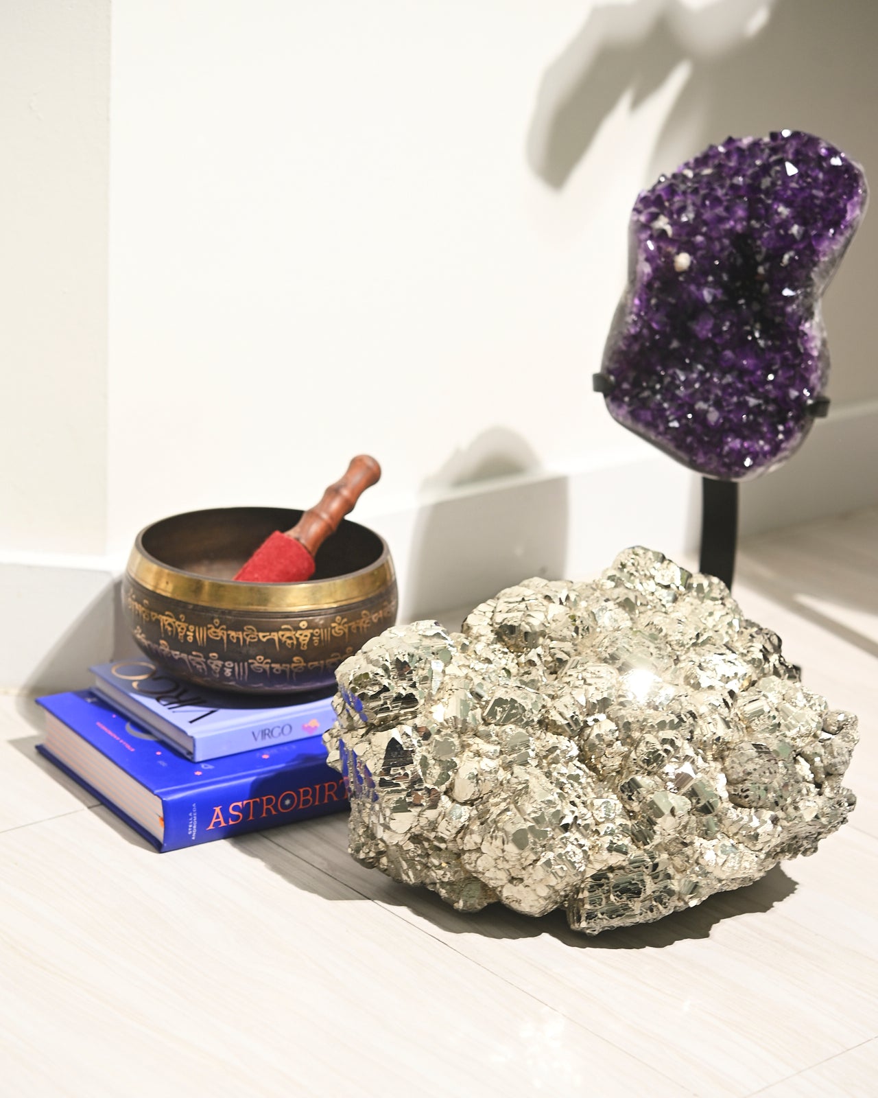 44lb Massive Pyrite Statement Cluster