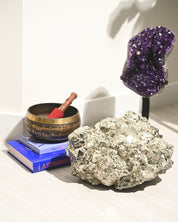 44lb Massive Pyrite Statement Cluster