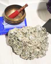 44lb Massive Pyrite Statement Cluster