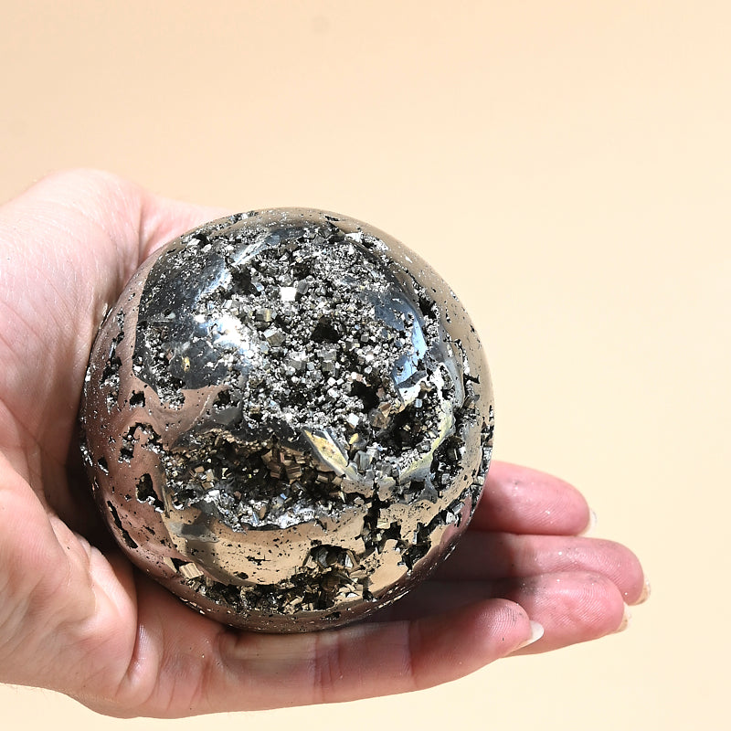 Pyrite Sphere XL 1.7lbs