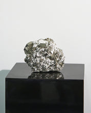 XL Pyrite w Quartz Cluster 6lbs