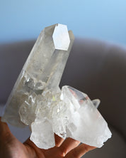 Twin Quartz Cluster 3lbs