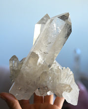 Twin Quartz Cluster 3lbs