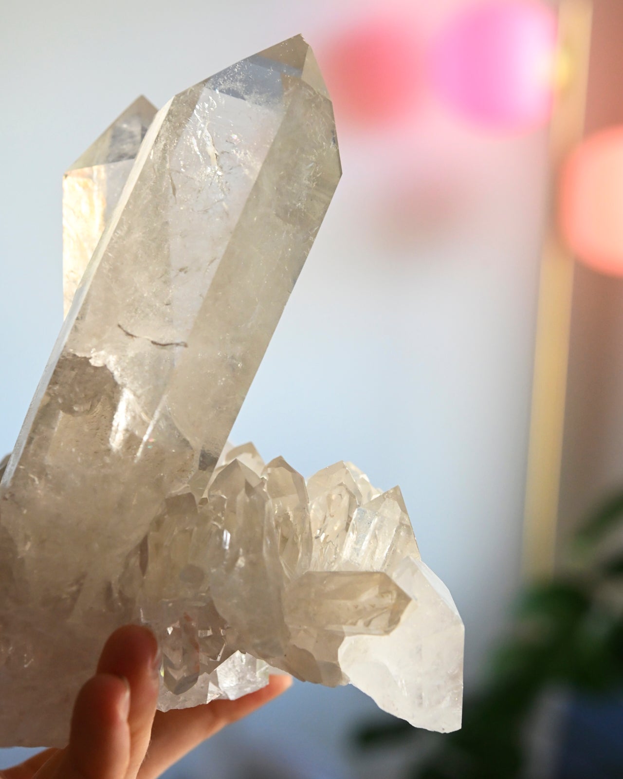 Twin Quartz Cluster 3lbs