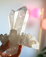 Twin Quartz Cluster 3lbs