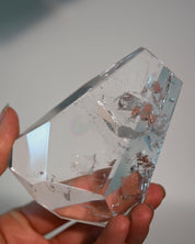 Clear Quartz Geometric Form  4in