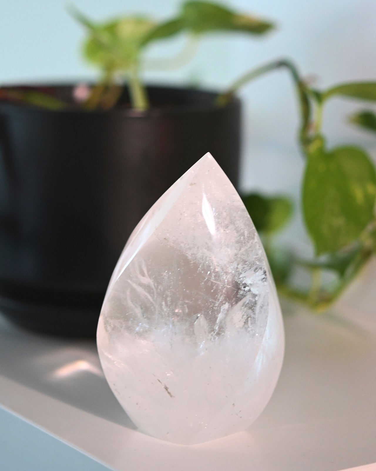 Clear Quartz Freeform 4in