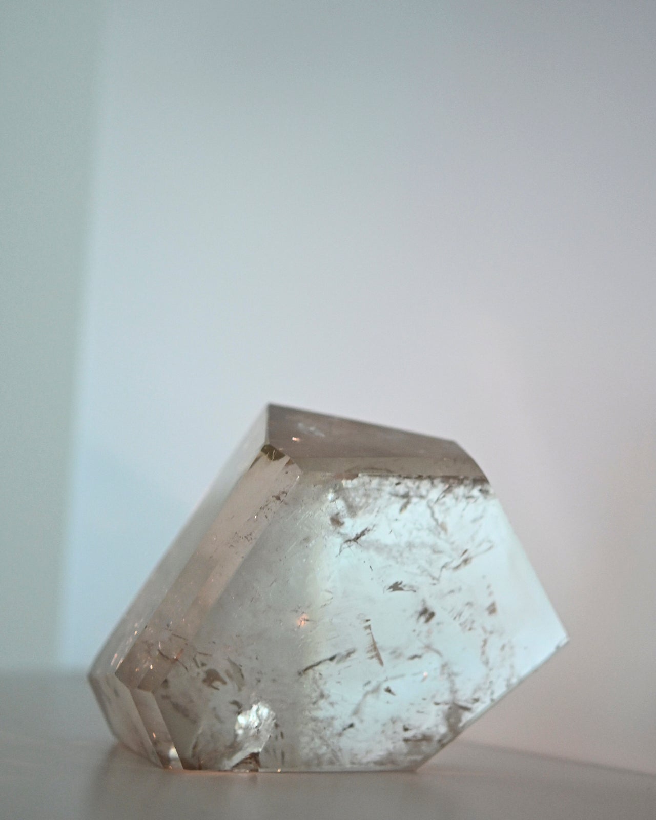 Smoky Quartz Geometric form