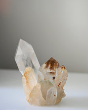 Quartz Cluster w Hematite 1.5lbs