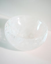 Clear Quartz Bowl 4.5in