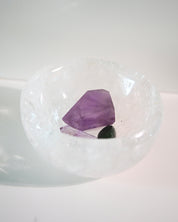 Clear Quartz Bowl 4.5in