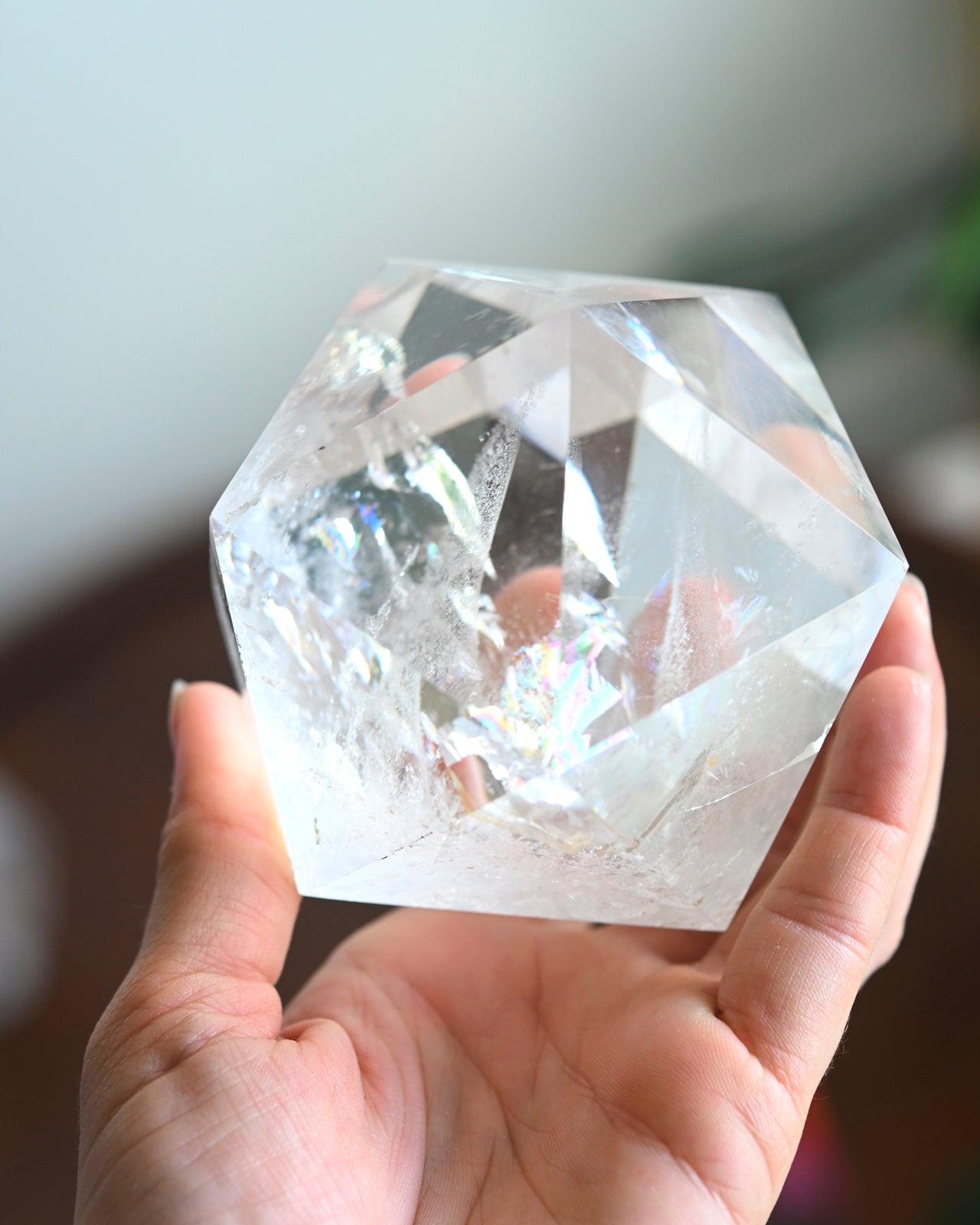 Geometric Quartz on Stand