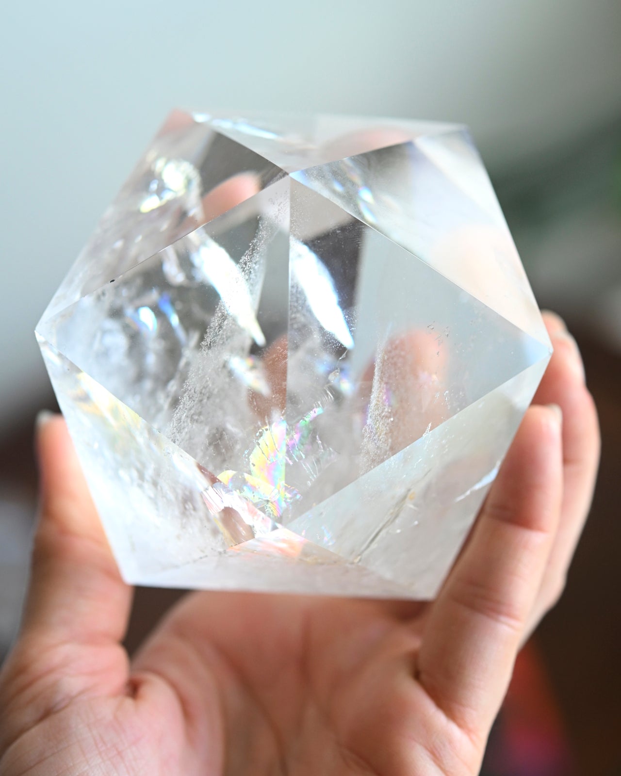 Geometric Quartz on Stand