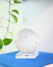 Clear Quartz Sphere LG 2.6lbs