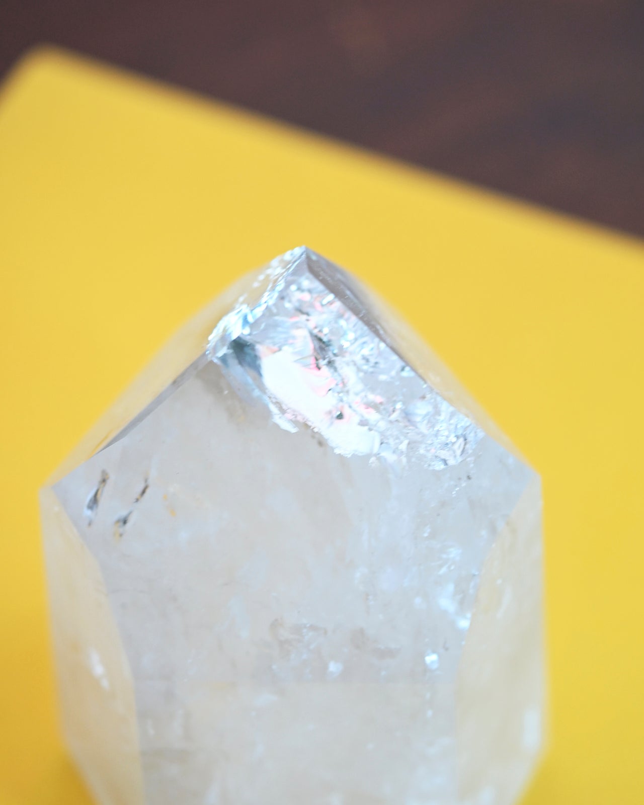 Clear Quartz tower 3.5lbs