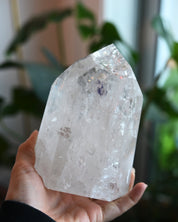 Clear Quartz tower 3.5lbs