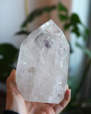 Clear Quartz tower 3.5lbs