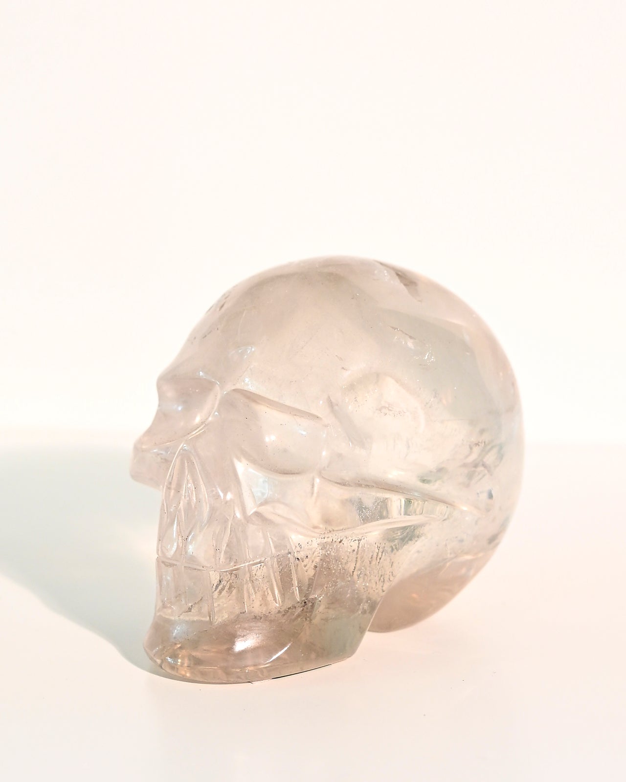 Smoky Quartz Skull