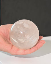 Clear Quartz Sphere 1.7lbs