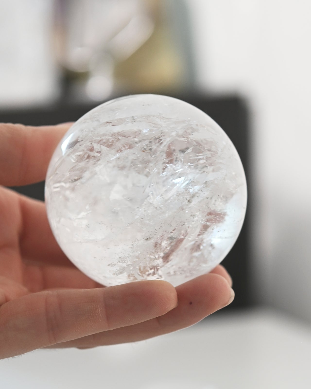 Clear Quartz Sphere 2.5in