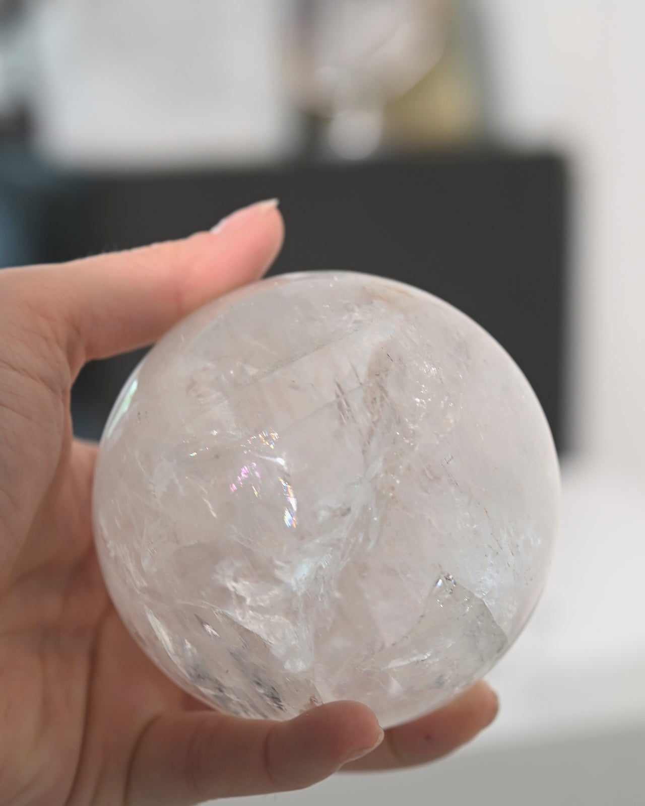 Clear Quartz Sphere 2lbs