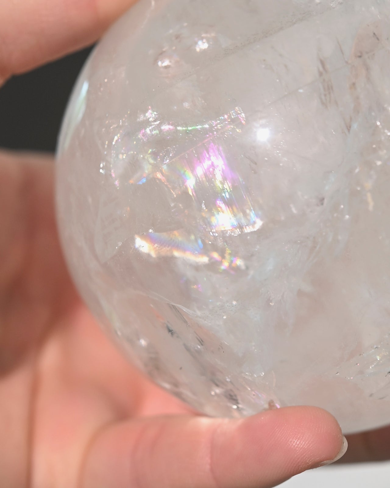 Clear Quartz Sphere 2lbs