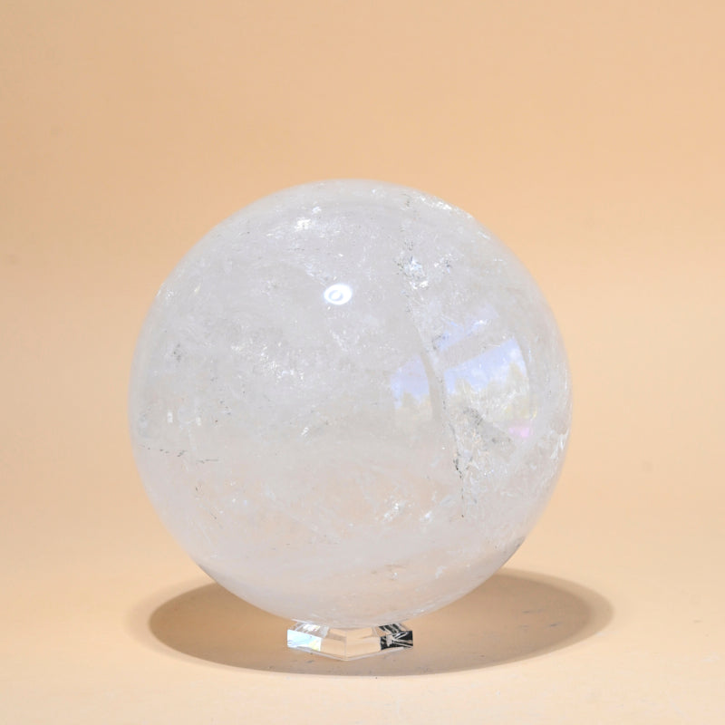 Clear Quartz Crystal Sphere