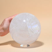 Clear Quartz Crystal Sphere