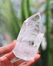 quartz crystal tower