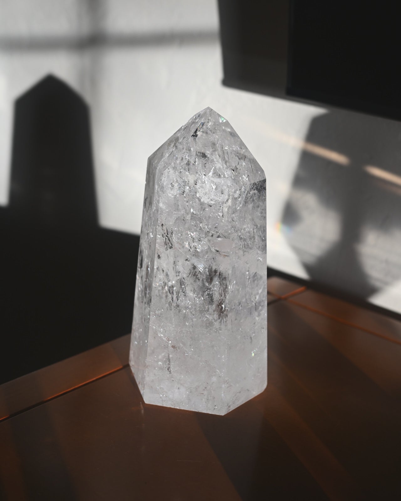 XL Clear Quartz Tower 8.5lbs