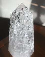 XL Clear Quartz Tower 8.5lbs