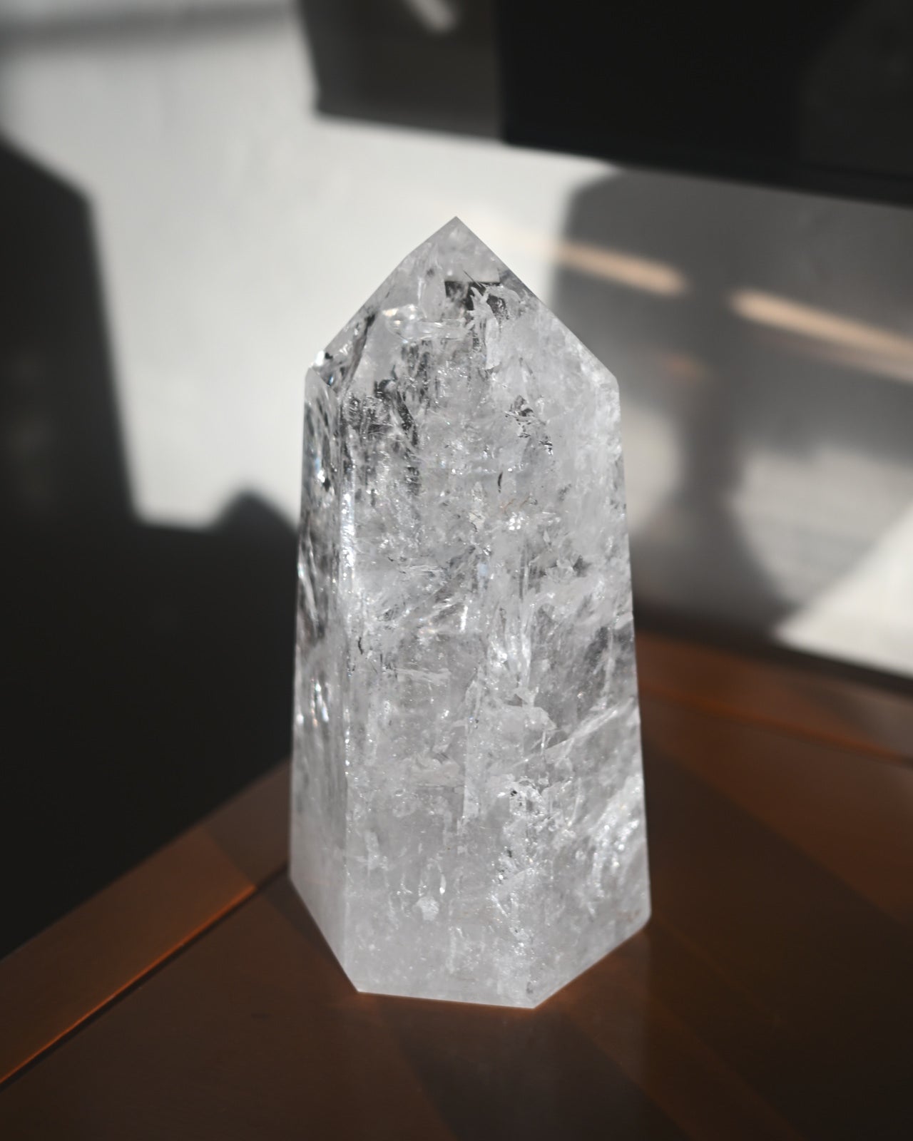 XL Clear Quartz Tower 8.5lbs