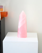 Rose Quartz Tower 4.1lbs