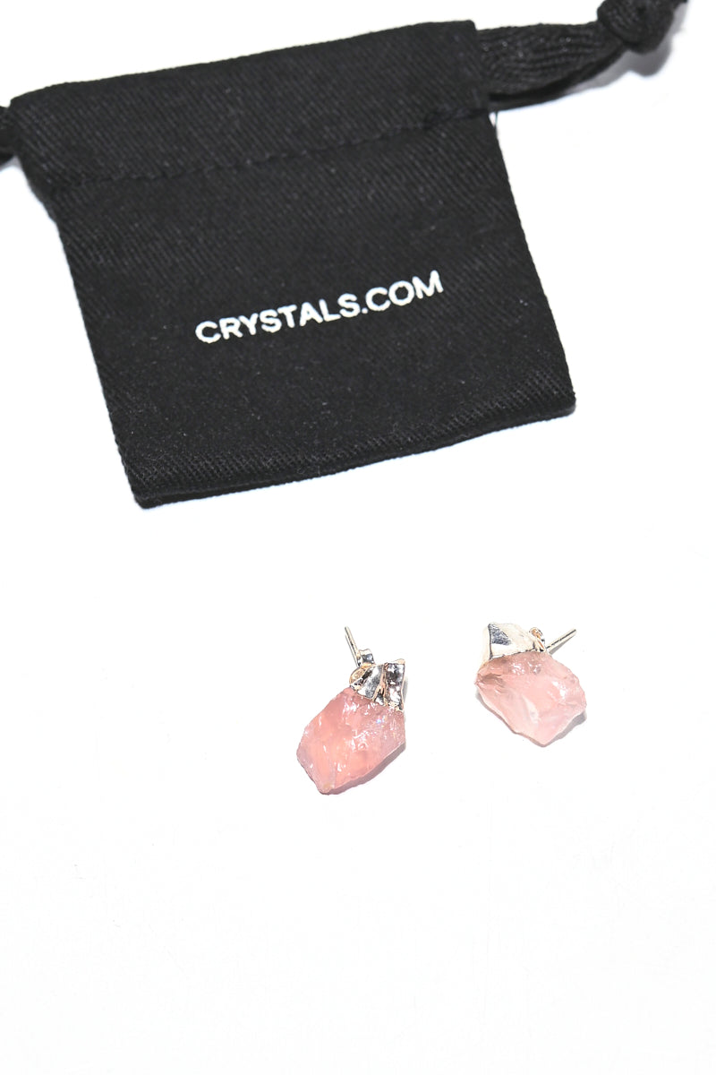 Rose Quartz Earrings