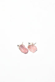 Rose Quartz Earrings