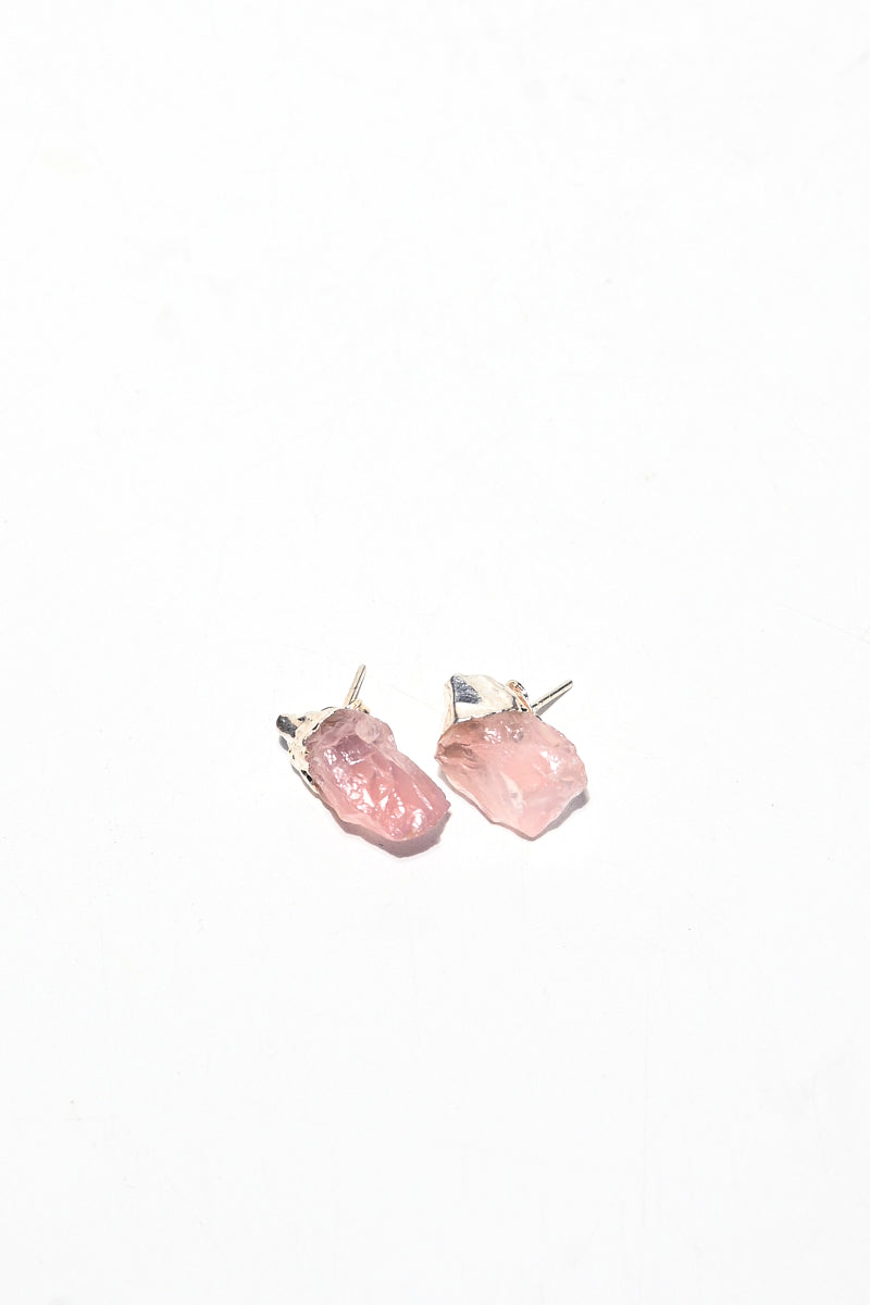 Rose Quartz Earrings